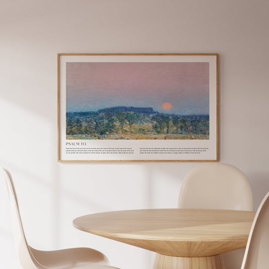 Psalm 113 Print | Landscape