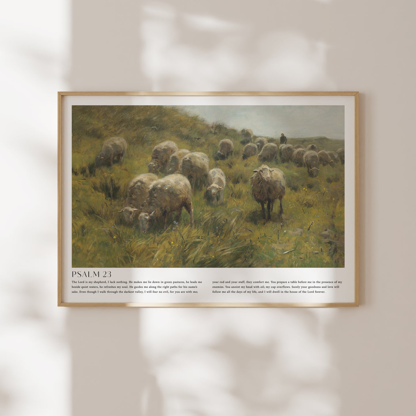 Psalm 23 Print | Landscape