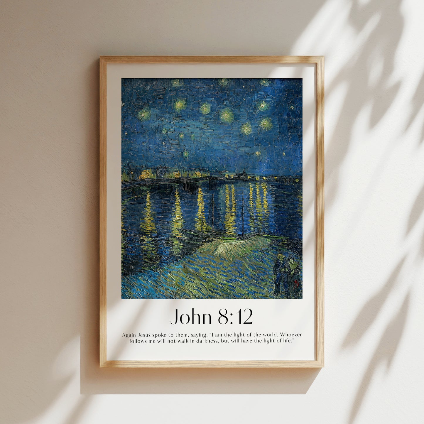 John 8:12 Print | Van Gogh