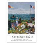 1 Corinthians 13:7-8 Print - The Christian Art Company