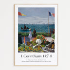 1 Corinthians 13:7-8 Print - The Christian Art Company