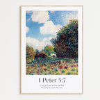 1 Peter 5:7 Print - The Christian Art Company