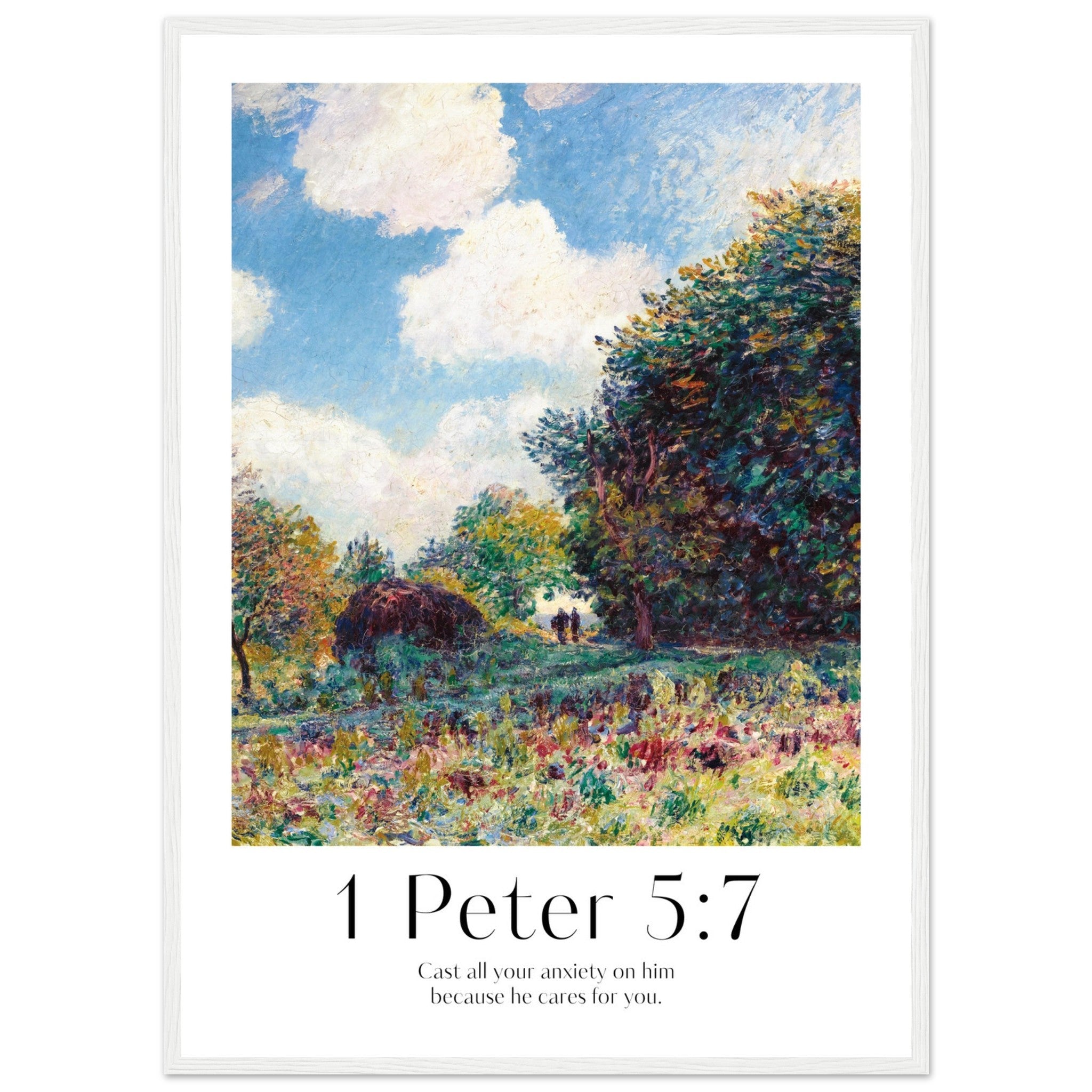 1 Peter 5:7 Print - The Christian Art Company