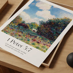 1 Peter 5:7 Print - The Christian Art Company