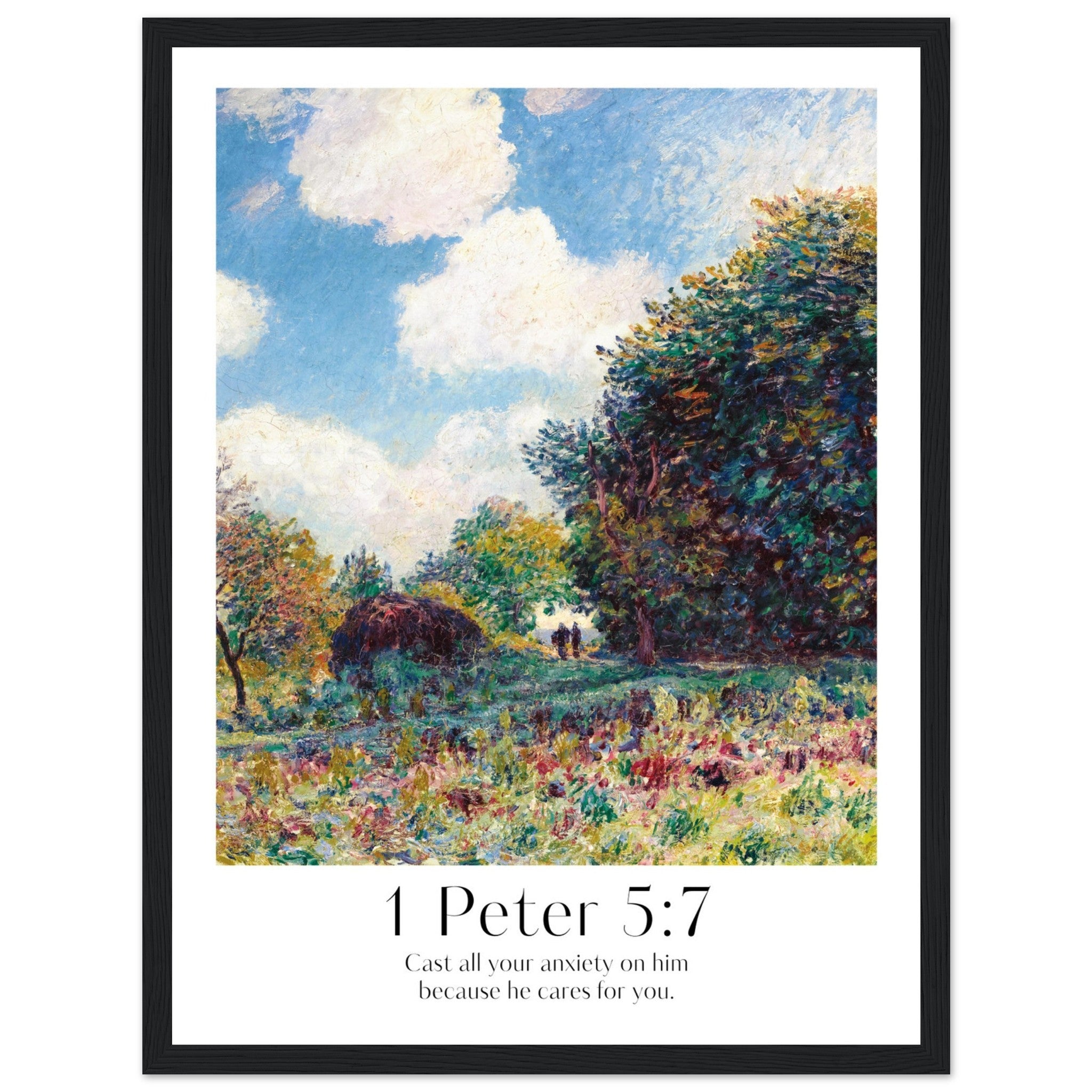 1 Peter 5:7 Print - The Christian Art Company