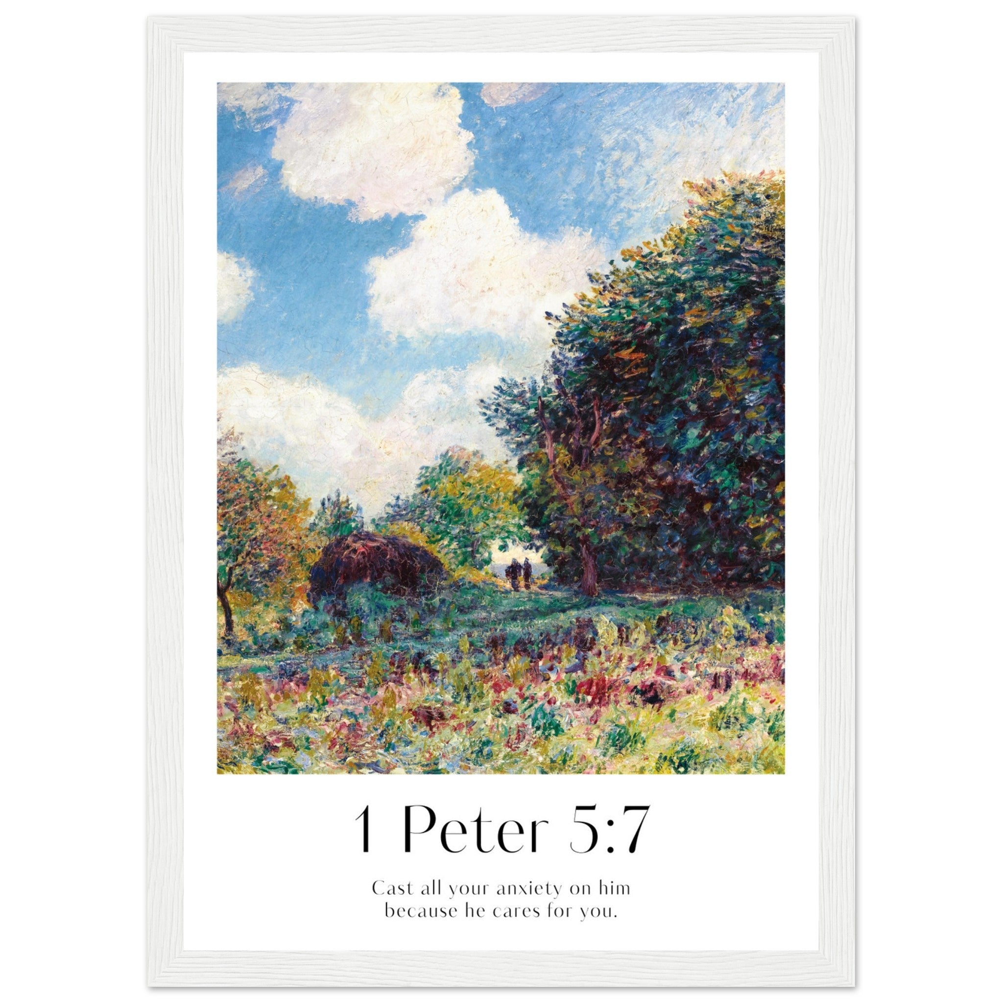 1 Peter 5:7 Print - The Christian Art Company
