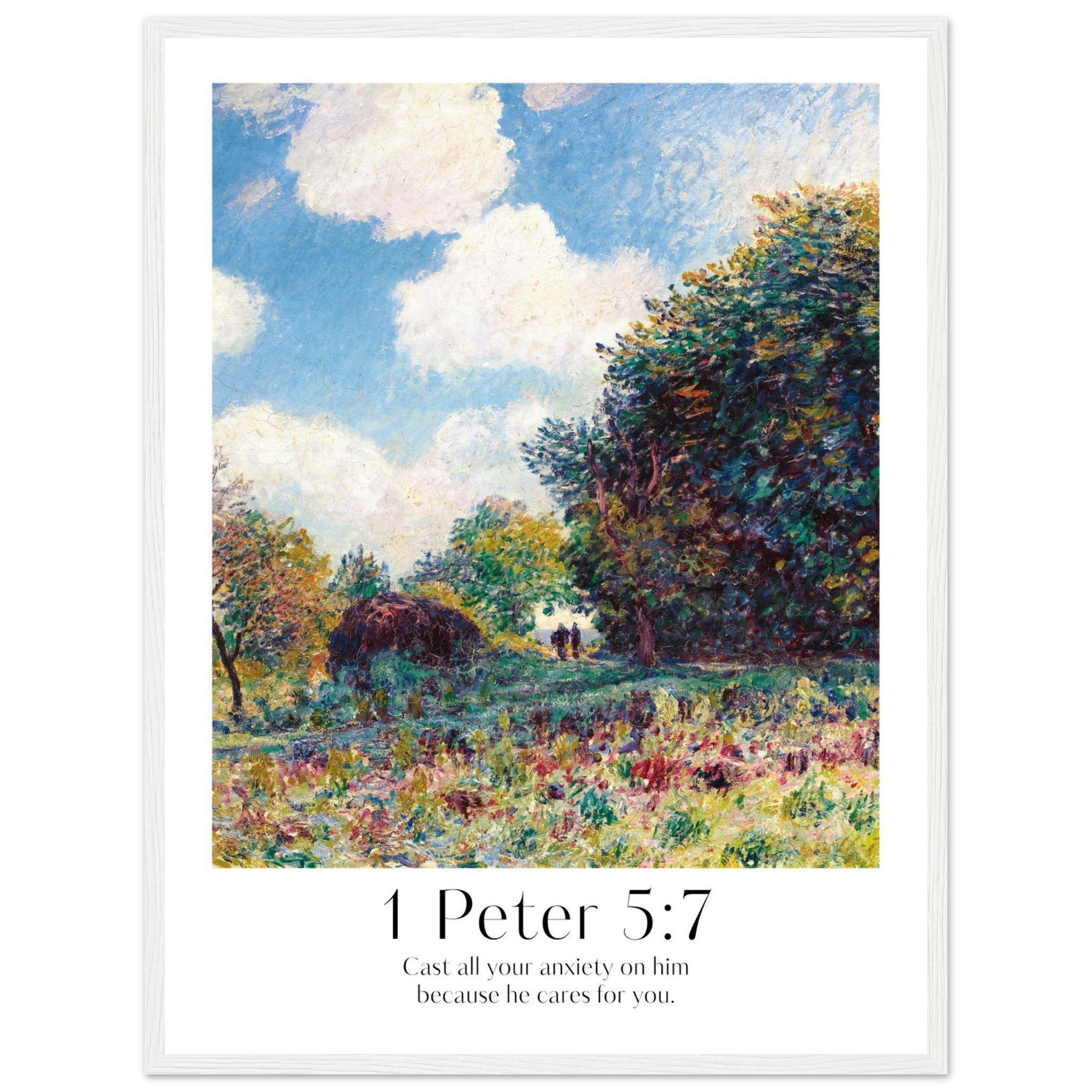 1 Peter 5:7 Print - The Christian Art Company