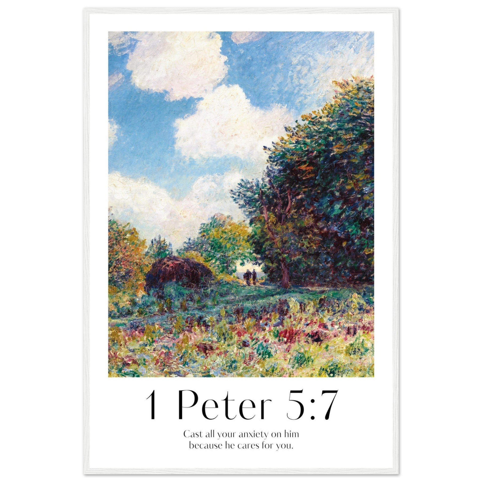 1 Peter 5:7 Print - The Christian Art Company