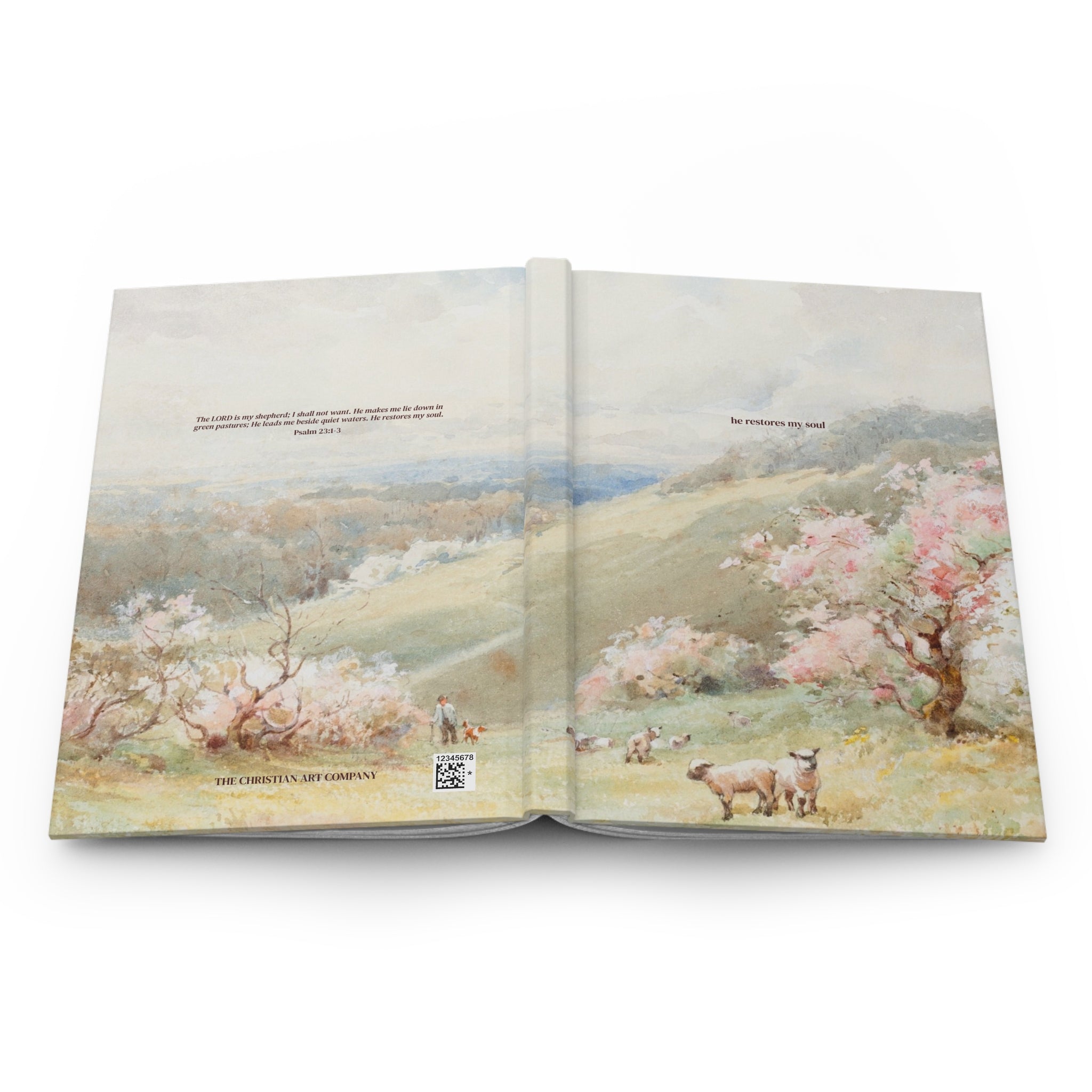 Personalized Bible Verse Journal | Spring Lambs