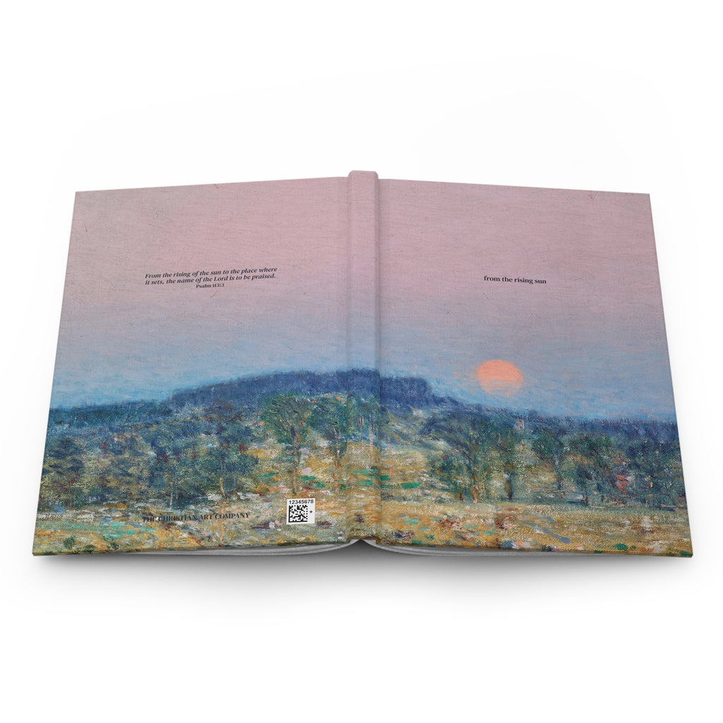 Personalized Bible Verse Journal | Sunset