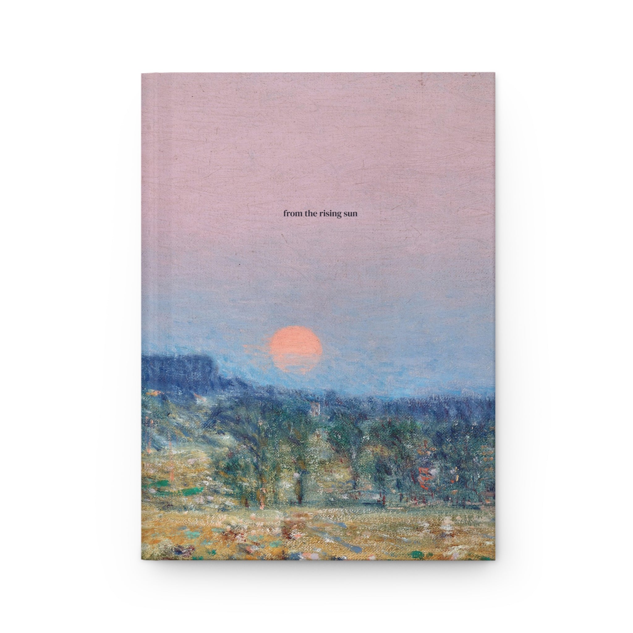 Personalized Bible Verse Journal | Sunset