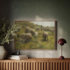 Psalm 23:1-3 | Framed Canvas
