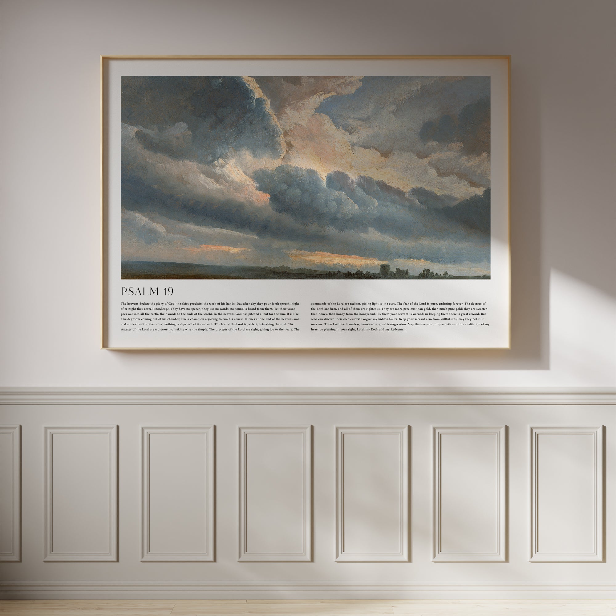 Psalm 19 Print | Landscape