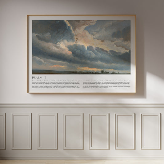 Psalm 19 Print | Landscape