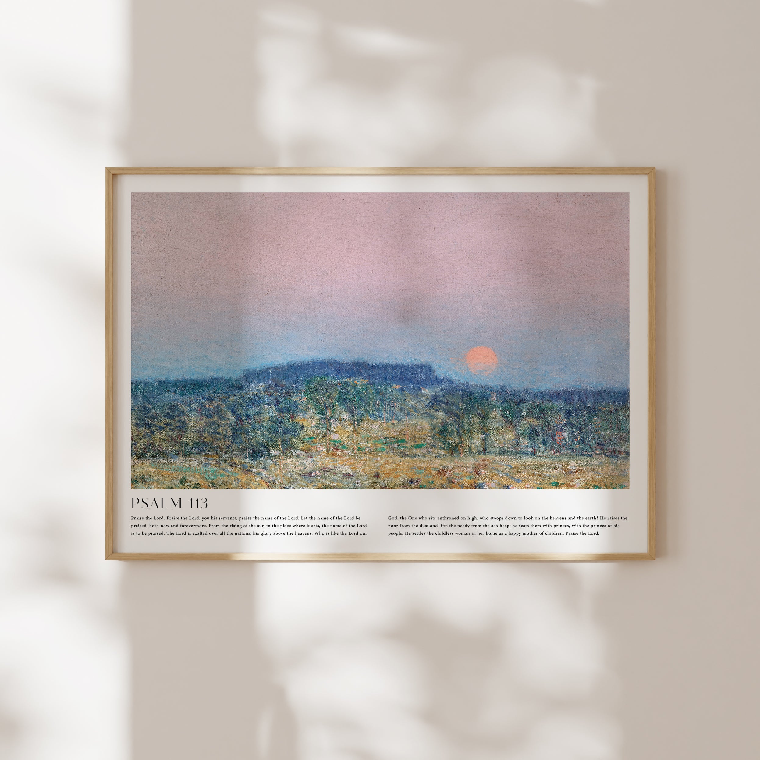 Psalm 113 Print | Landscape