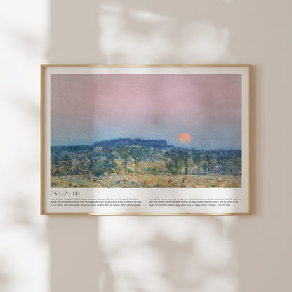 Psalm 113 Print | Landscape