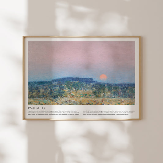 Psalm 113 Print | Landscape
