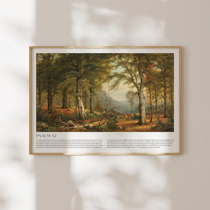 Psalm 42 Print | Landscape