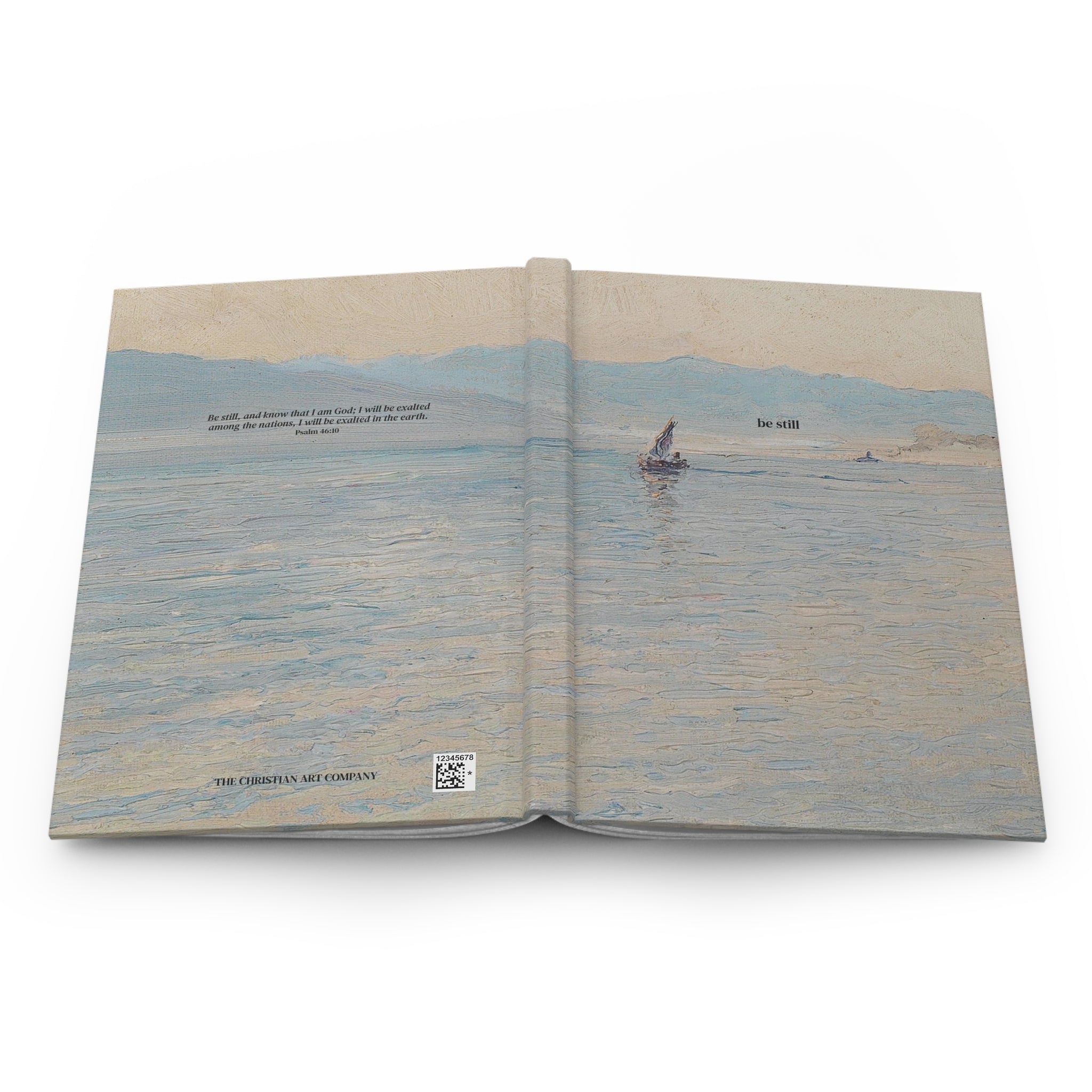 Personalized Bible Verse Journal | Seascape