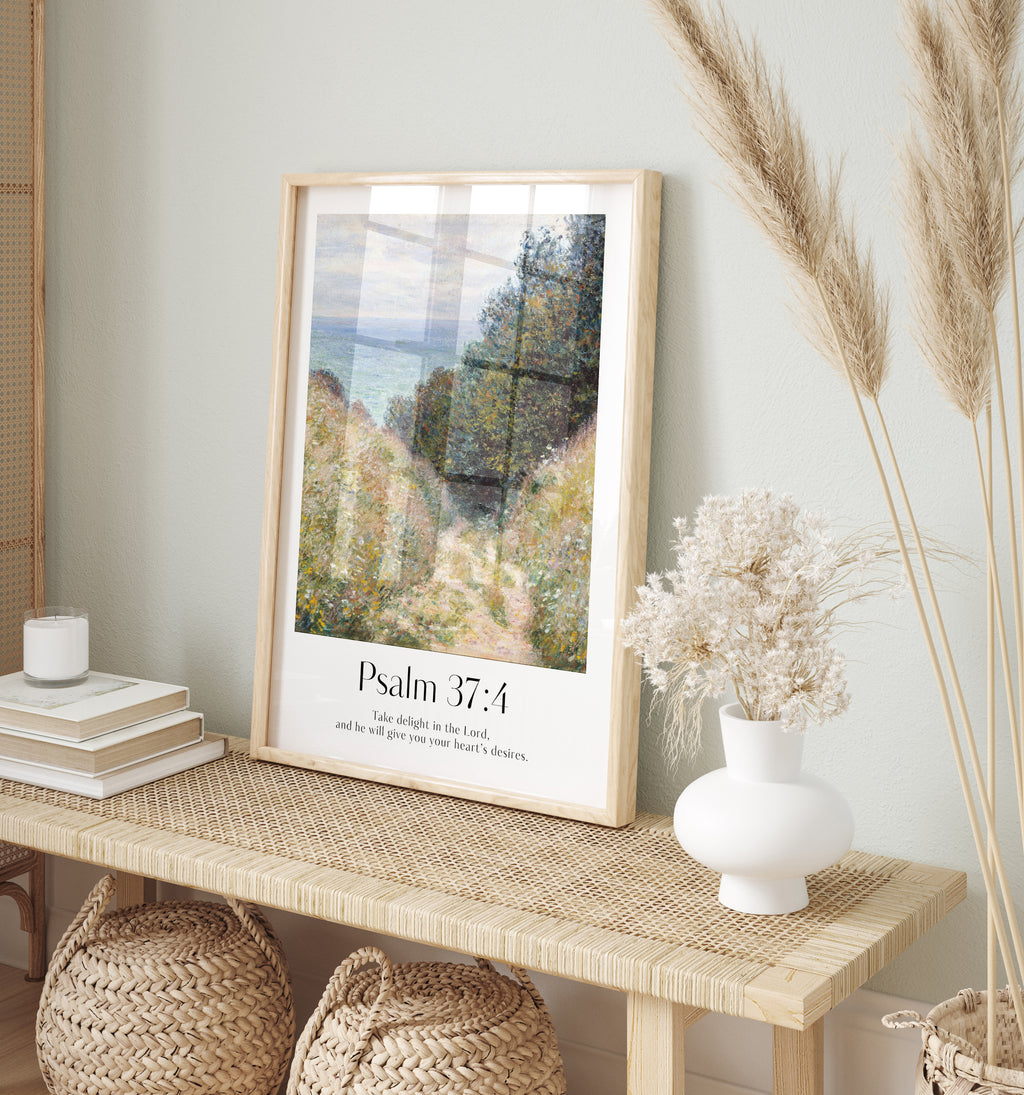 Psalm 37:4 Print