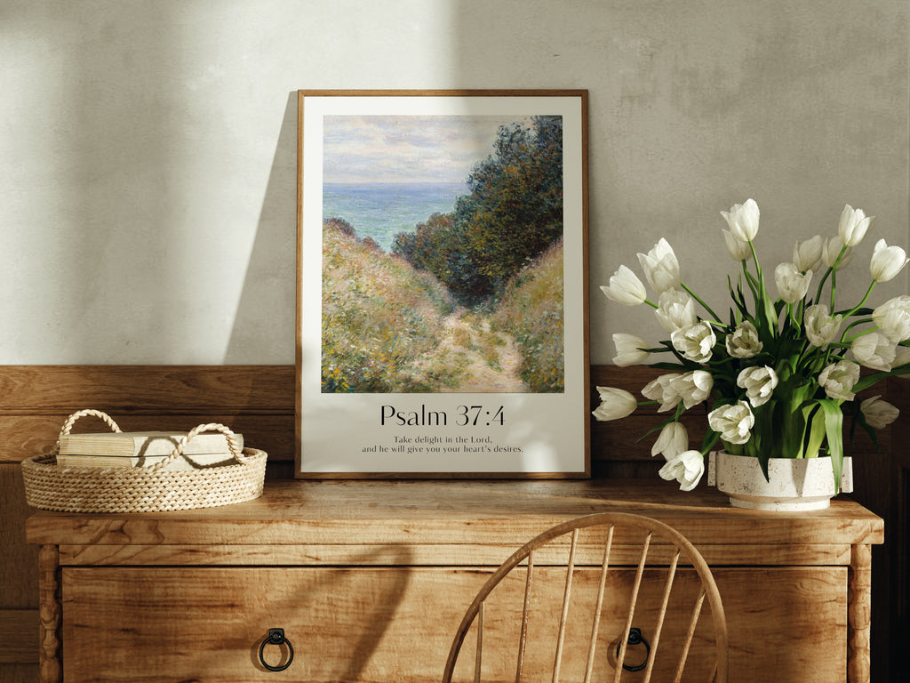 Psalm 37:4 Print