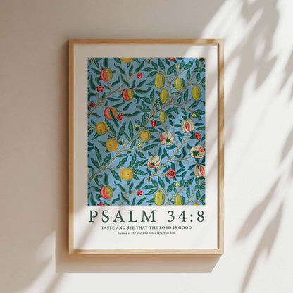 Psalm 34:8 Print