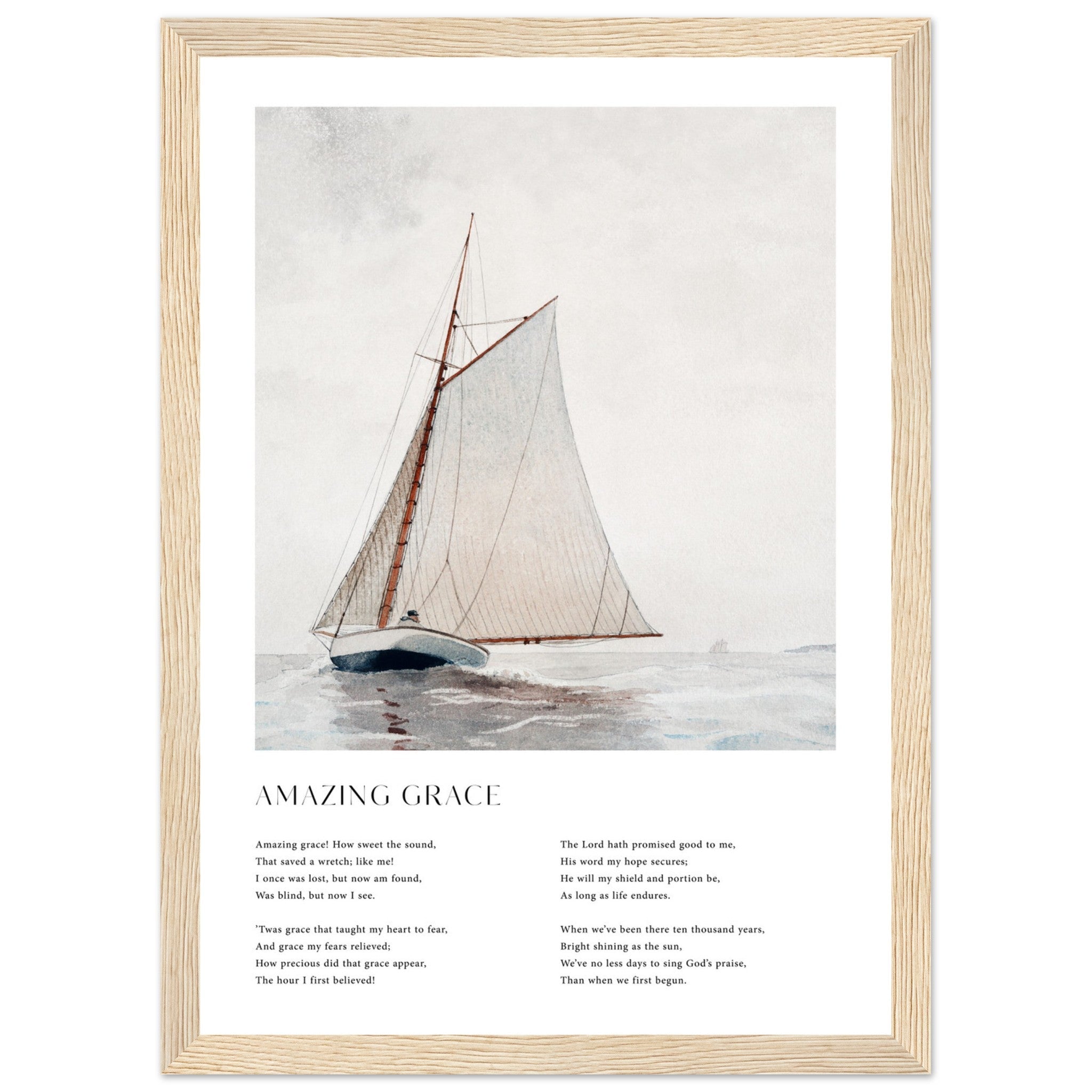 Amazing Grace Print - The Christian Art Company