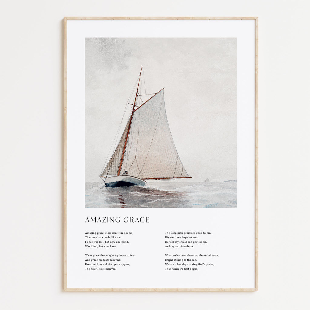 Amazing Grace Print - The Christian Art Company