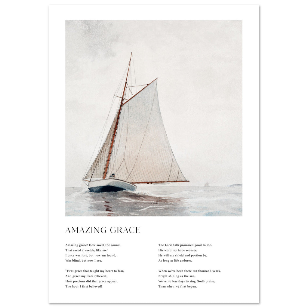Amazing Grace Print - The Christian Art Company