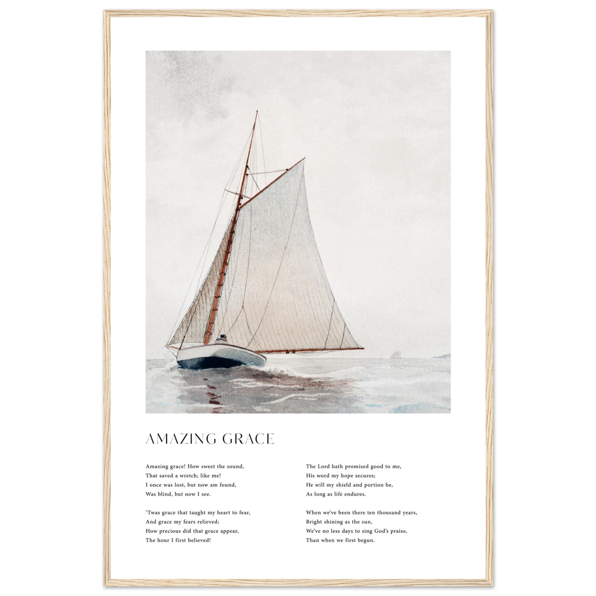 Amazing Grace Print - The Christian Art Company