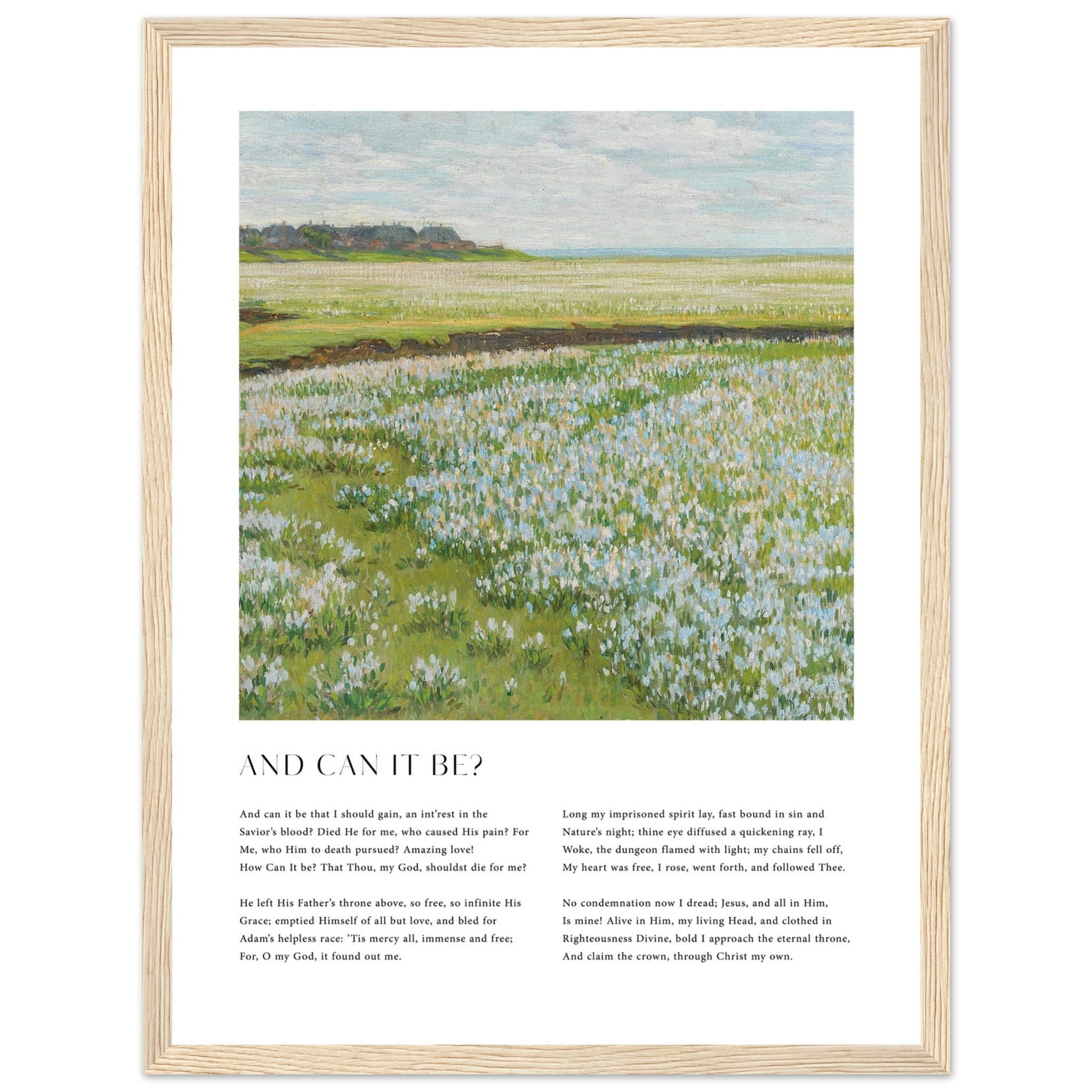 And Can It Be Print - The Christian Art Company