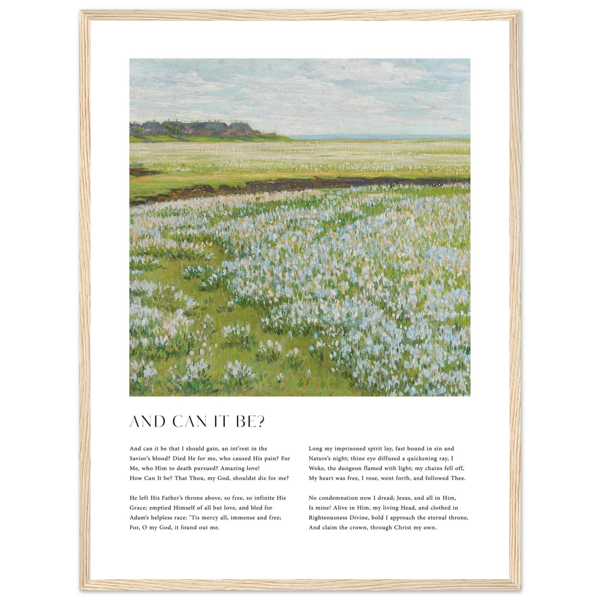 And Can It Be Print - The Christian Art Company