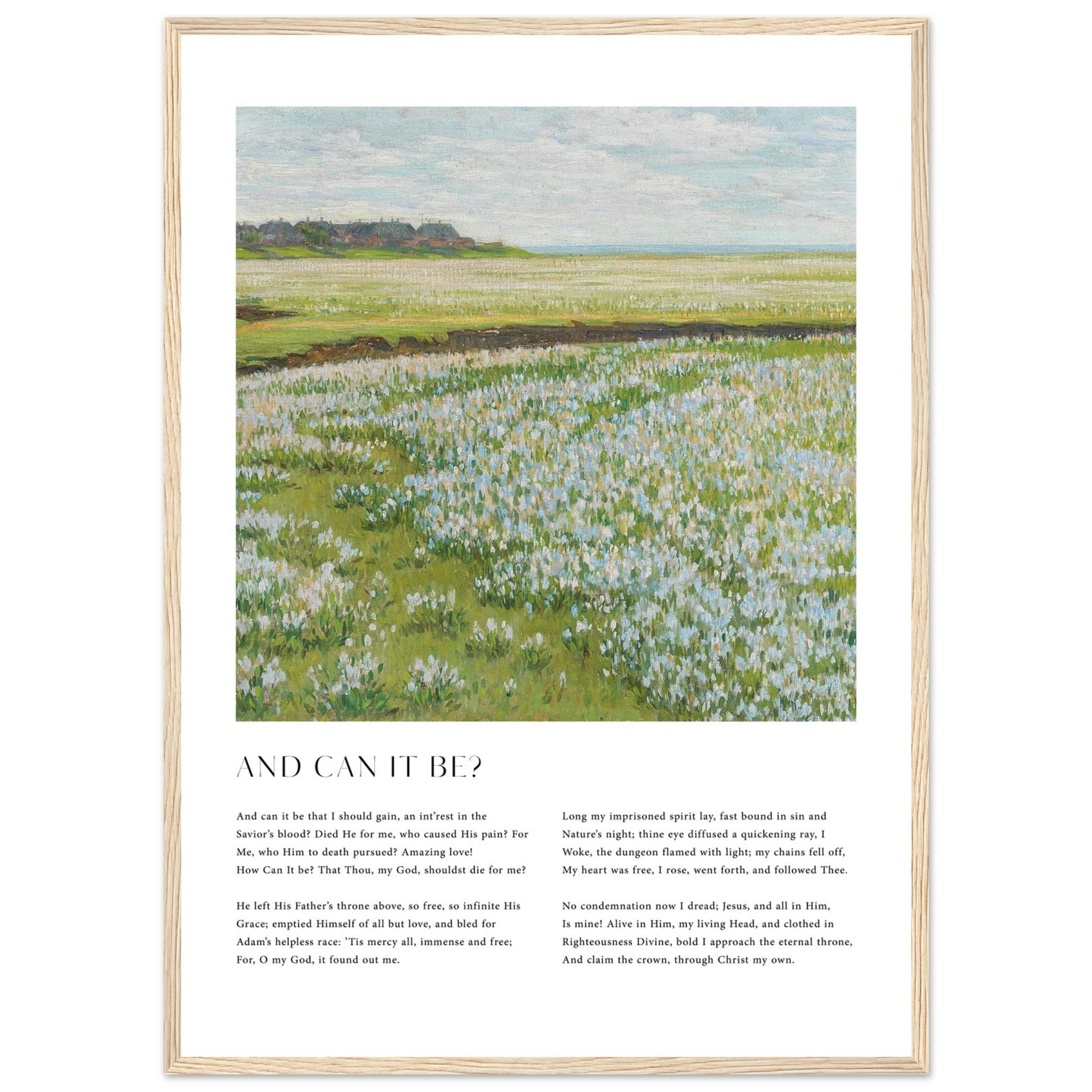 And Can It Be Print - The Christian Art Company