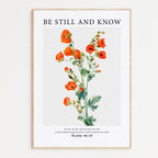 Be Still And Know Print - The Christian Art Company