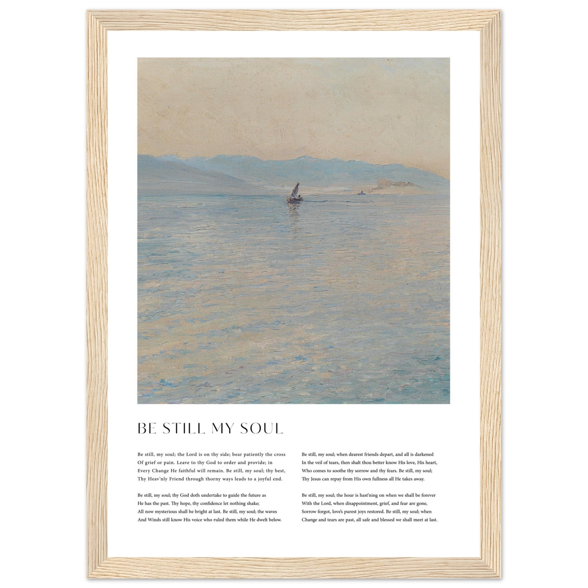 Be Still My Soul Print - The Christian Art Company