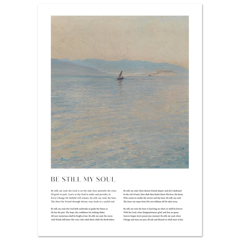 Be Still My Soul Print - The Christian Art Company