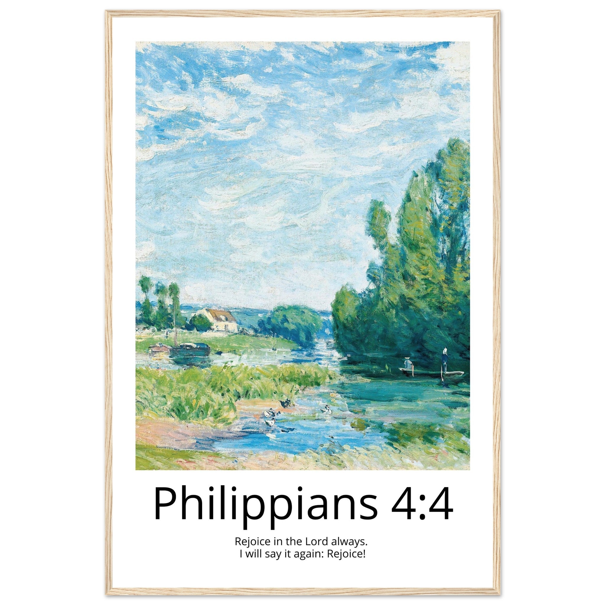 Custom Christian Wall Art | Alfred Sisley - The Christian Art Company