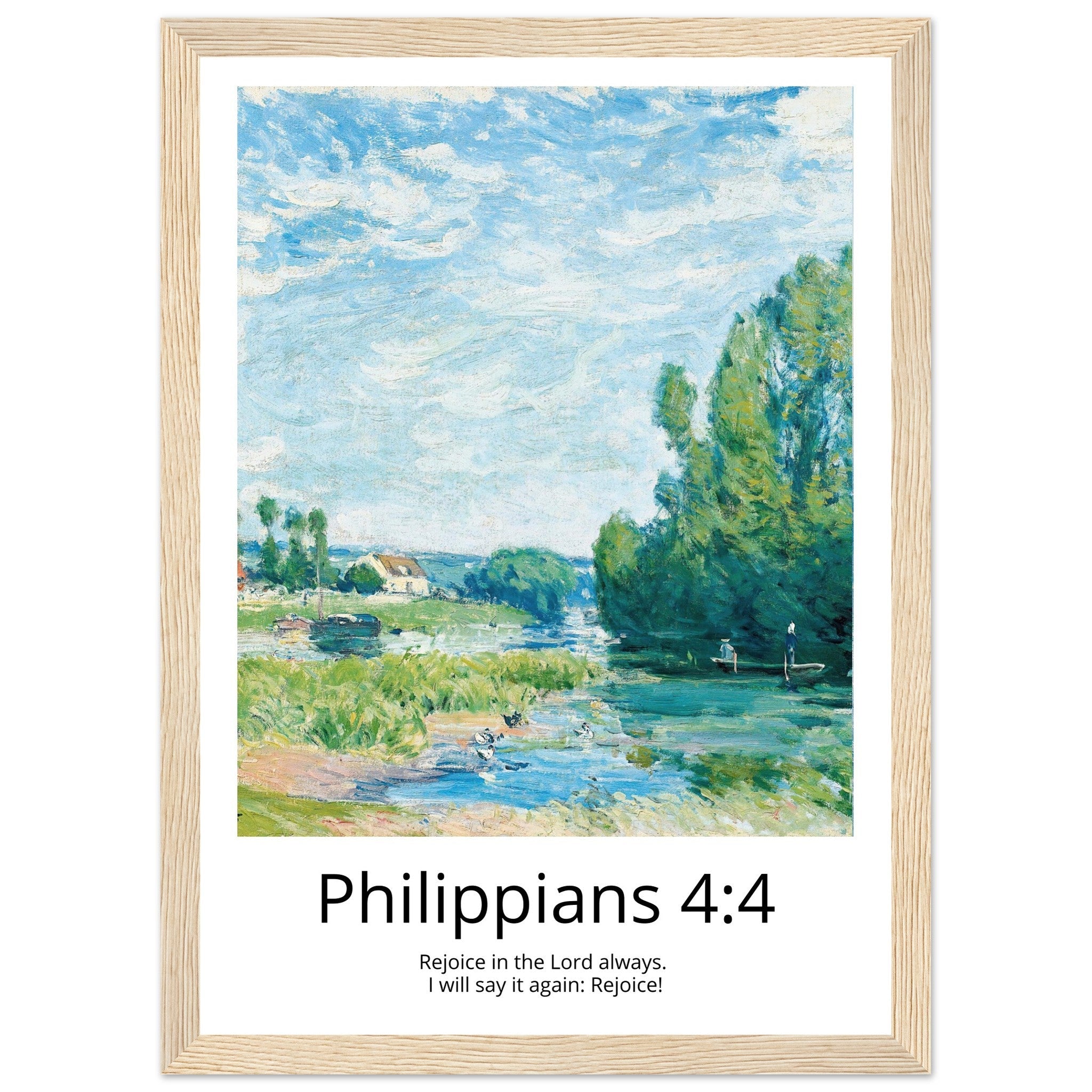 Custom Christian Wall Art | Alfred Sisley - The Christian Art Company