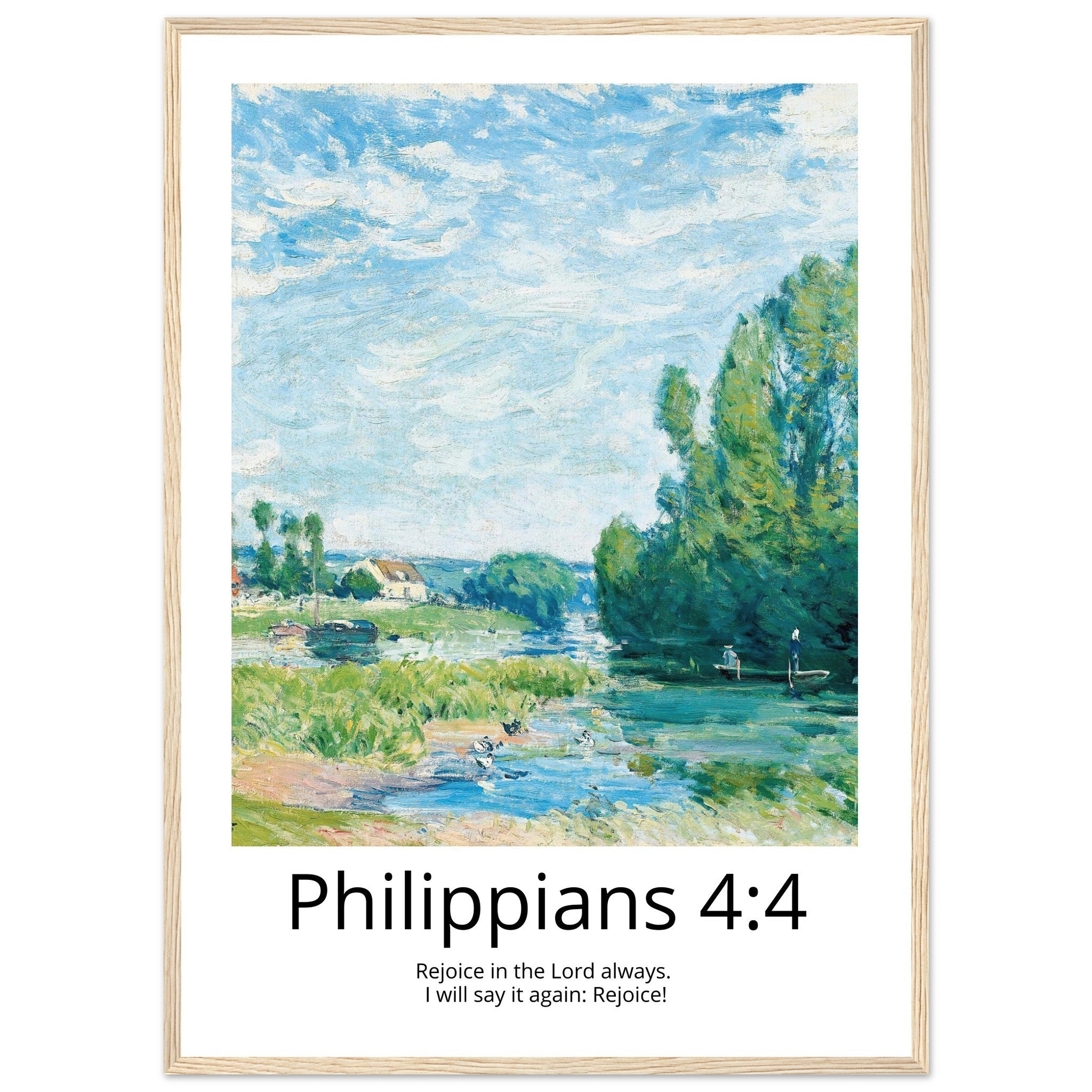 Custom Christian Wall Art | Alfred Sisley - The Christian Art Company