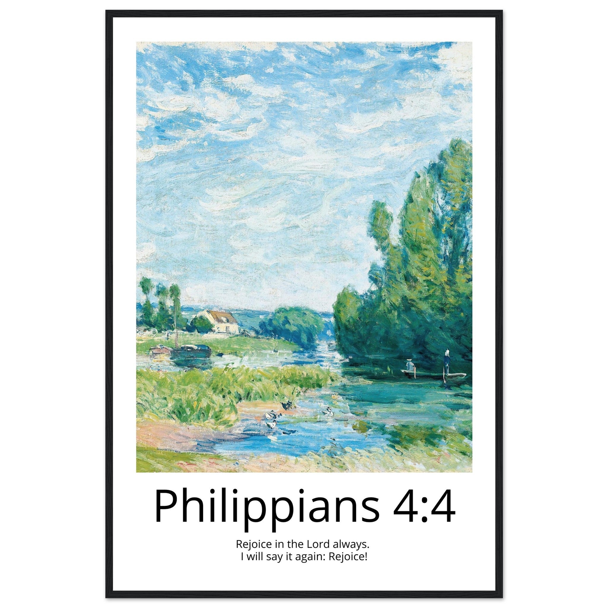 Custom Christian Wall Art | Alfred Sisley - The Christian Art Company