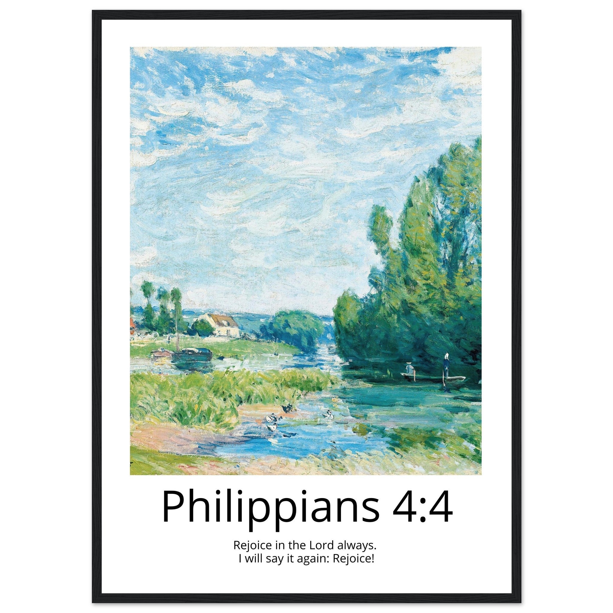 Custom Christian Wall Art | Alfred Sisley - The Christian Art Company