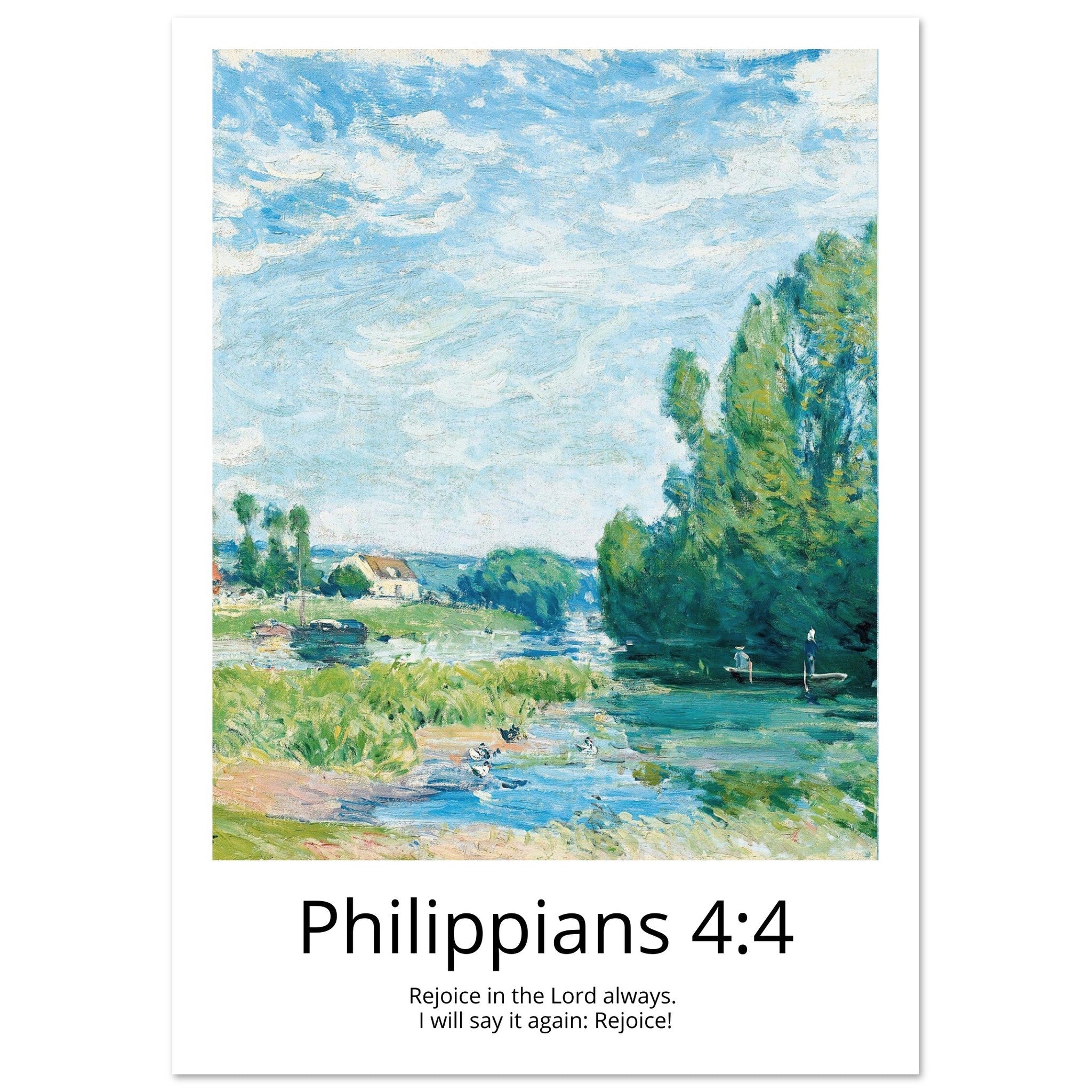 Custom Christian Wall Art | Alfred Sisley - The Christian Art Company