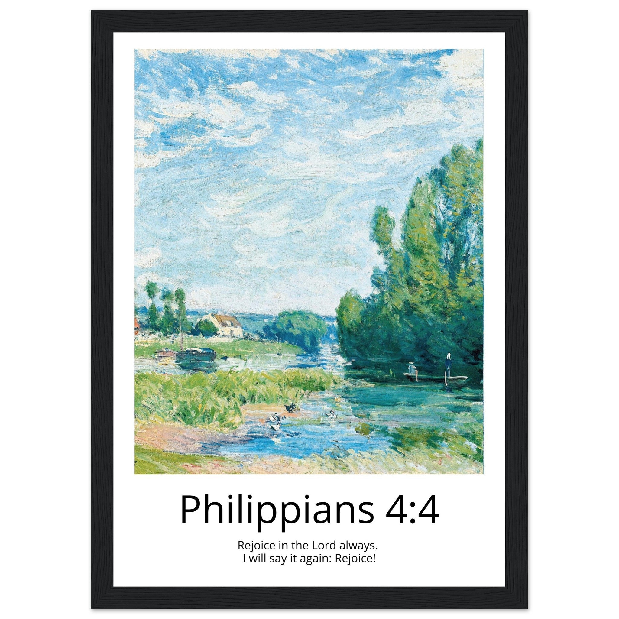 Custom Christian Wall Art | Alfred Sisley - The Christian Art Company