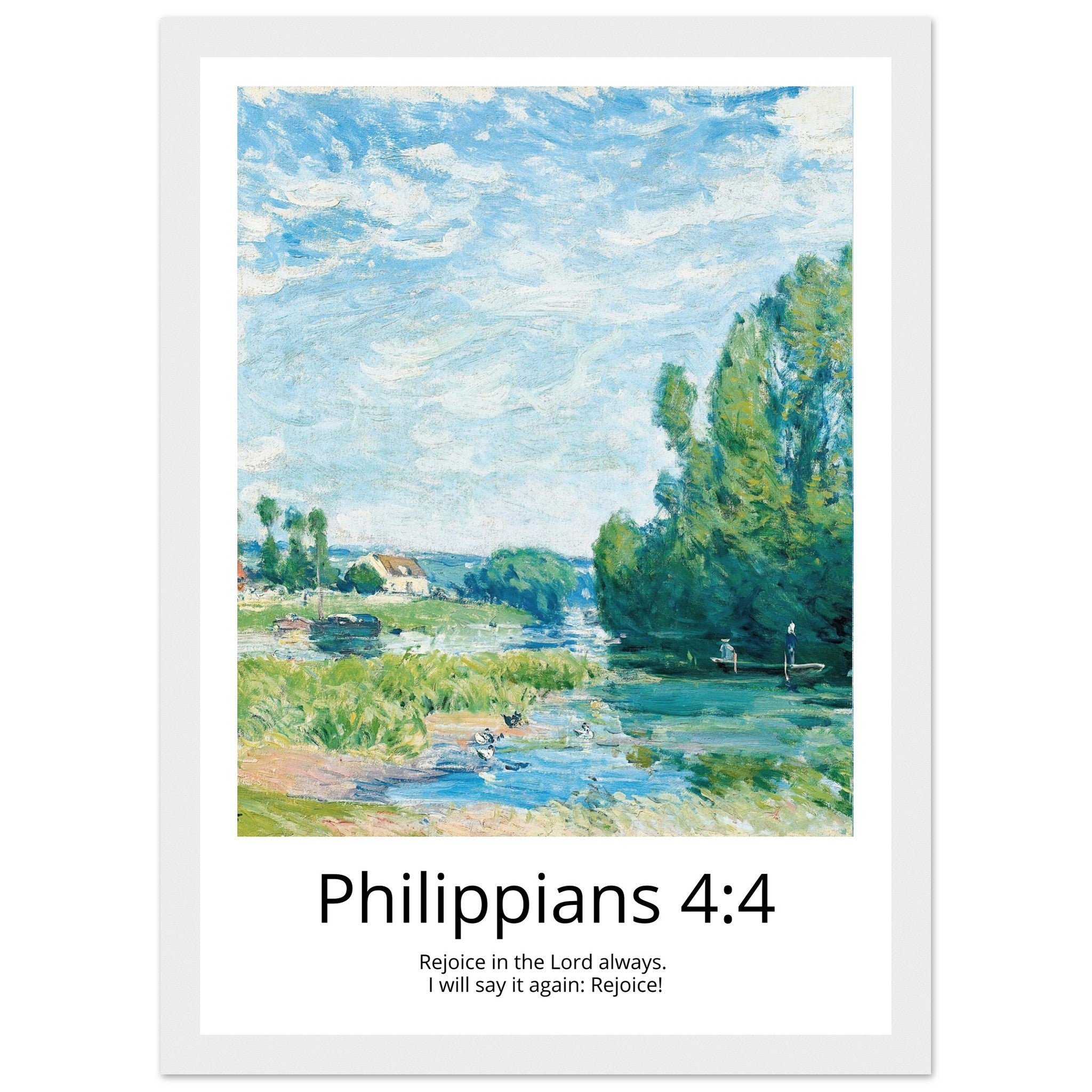 Custom Christian Wall Art | Alfred Sisley - The Christian Art Company