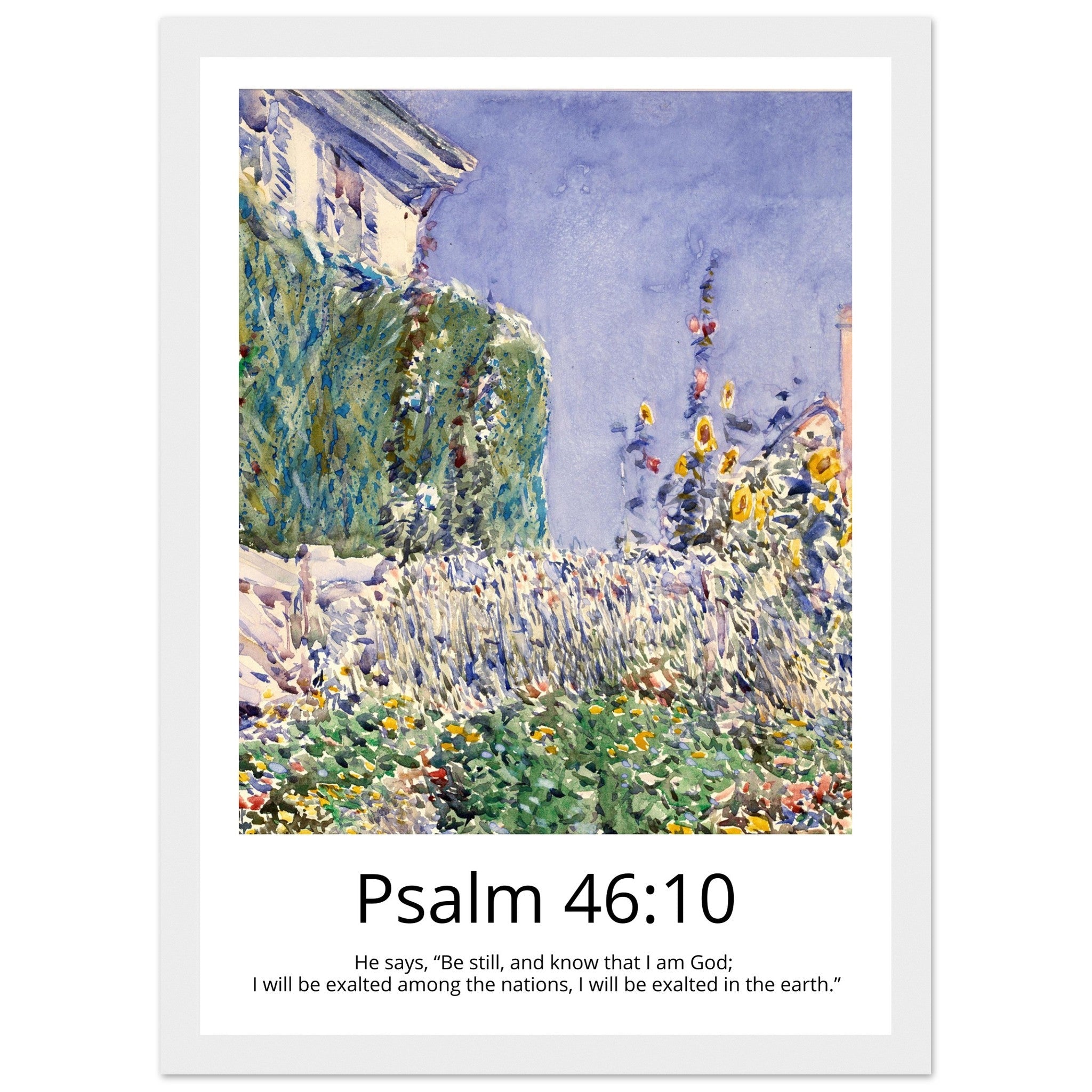 Custom Christian Wall Art | Childe Hassam Designs - The Christian Art Company