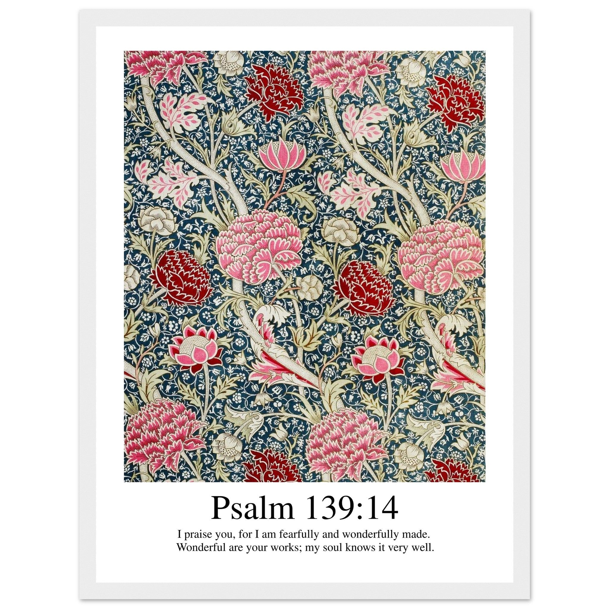 Custom Christian Wall Art | William Morris - The Christian Art Company