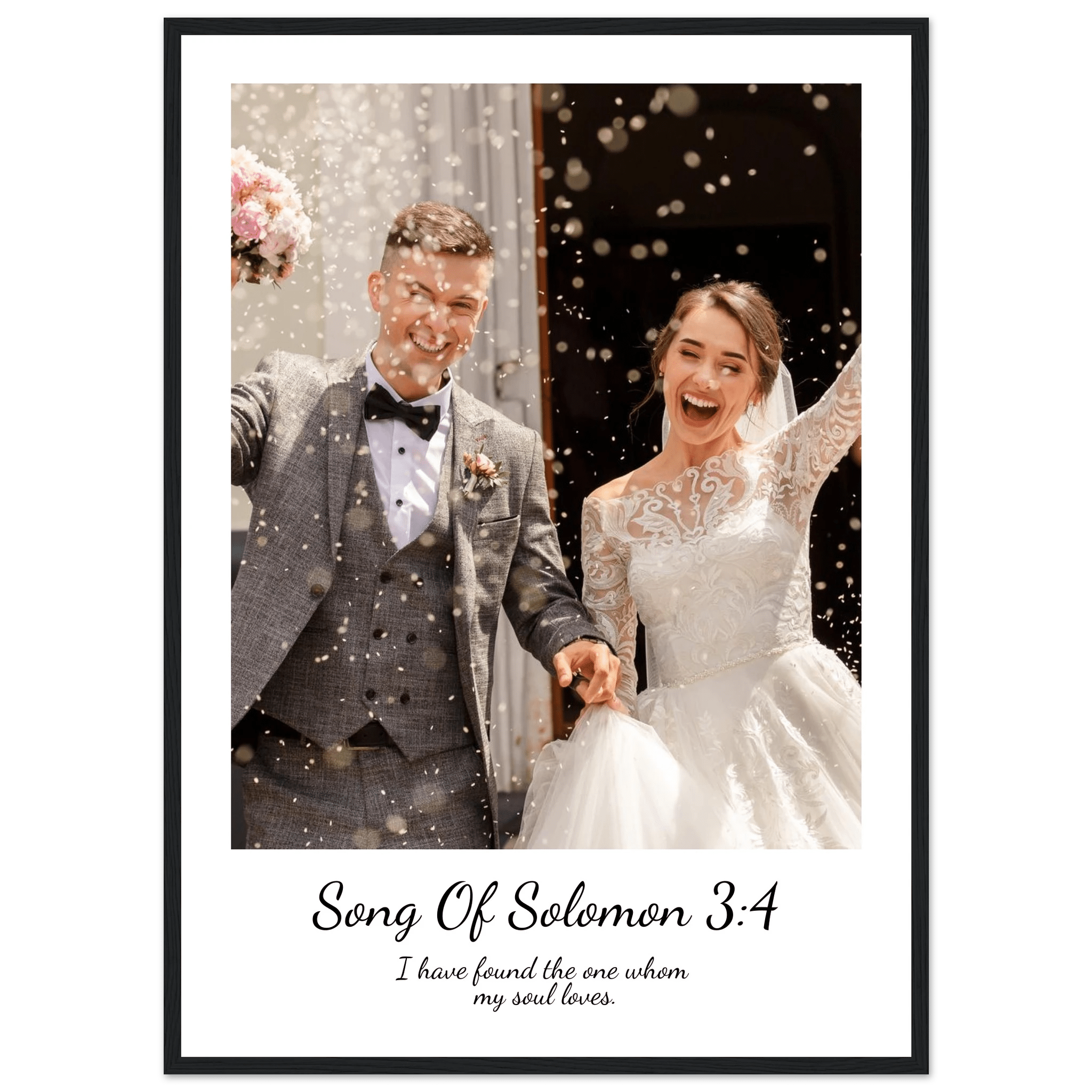 Custom Wedding Print - The Christian Art Company
