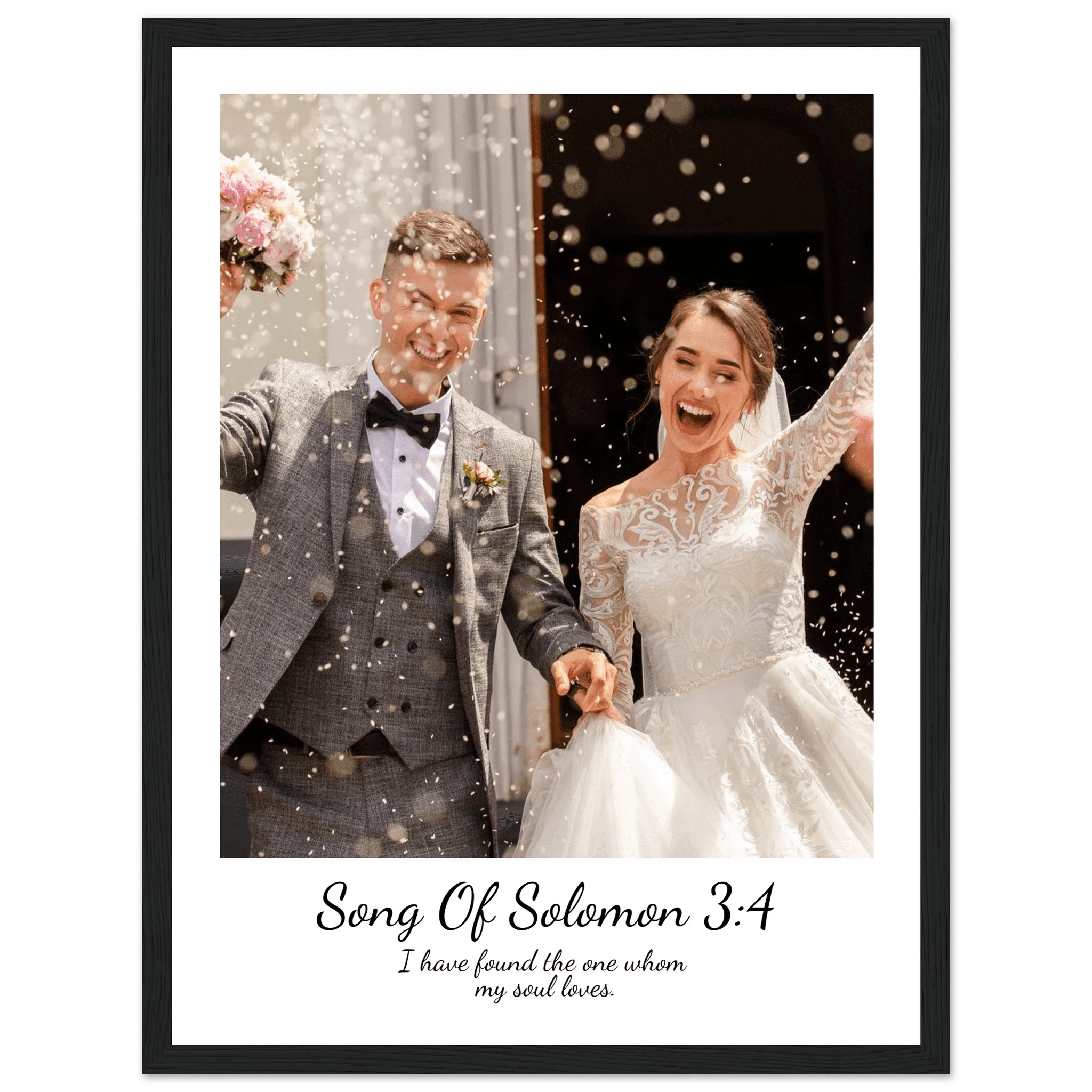 Custom Wedding Print - The Christian Art Company