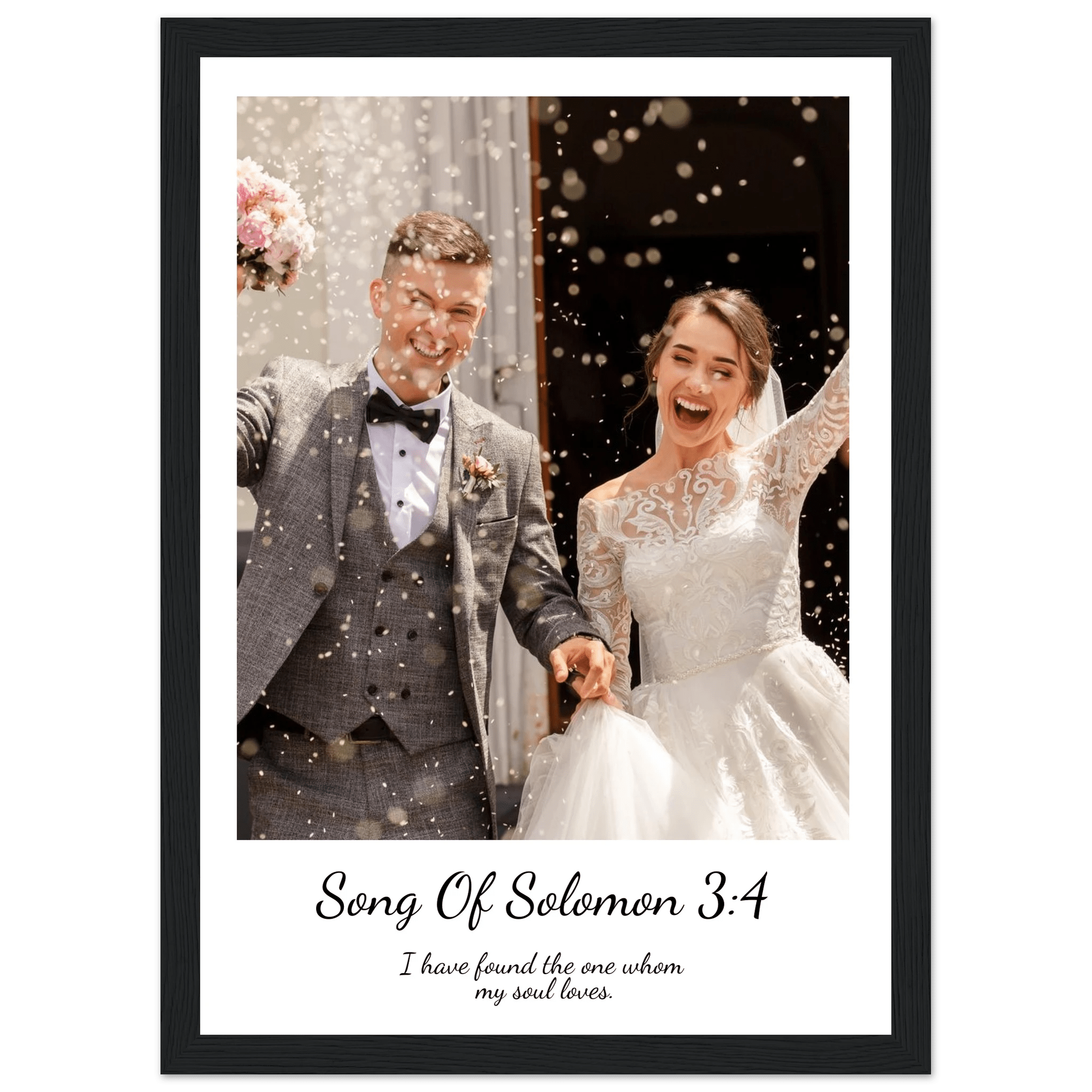 Custom Wedding Print - The Christian Art Company