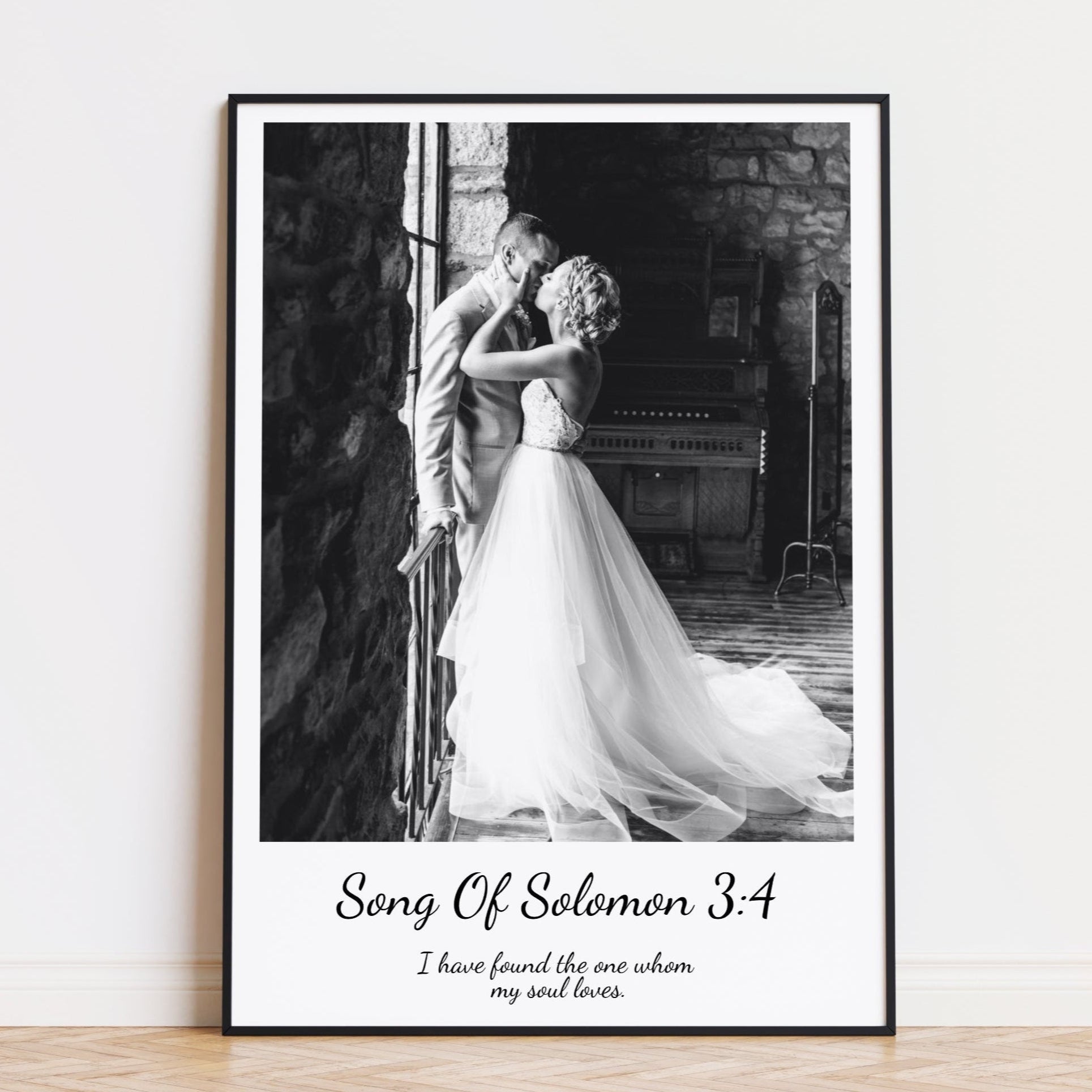 Custom Wedding Print - The Christian Art Company